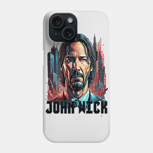 John Wick (Lone Hitman) Phone Case by RifkyAP28