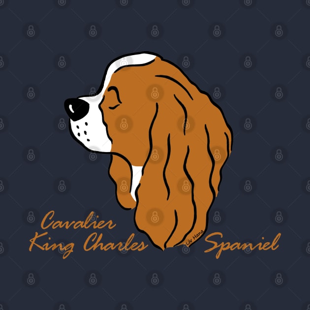 Cavalier King Charles - Silhouette by LivHana