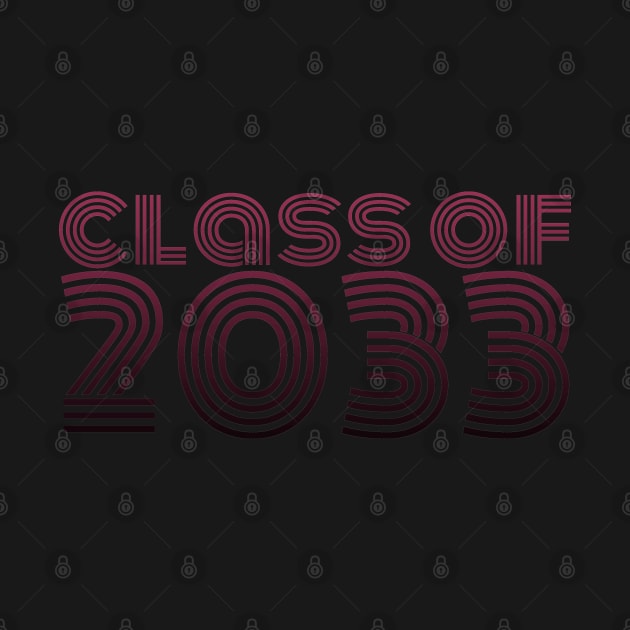 Class of 2033 red by Egit