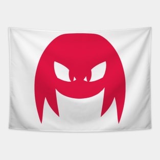 Knuckles head logo Tapestry