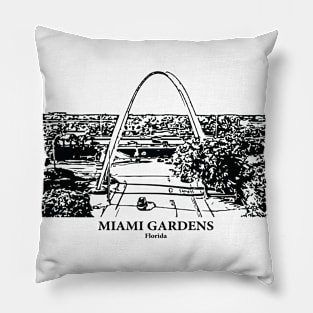 Miami Gardens - Florida Pillow