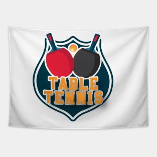 Table Tennis Tapestry