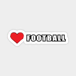 Love Football / Soccer Magnet