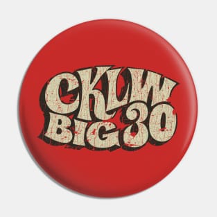 CKLW Big 30 Detroit Pin