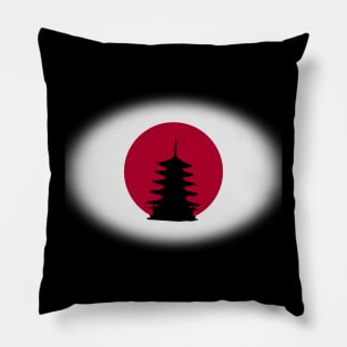 Mystic Fortress: Japanese Castle Pillow