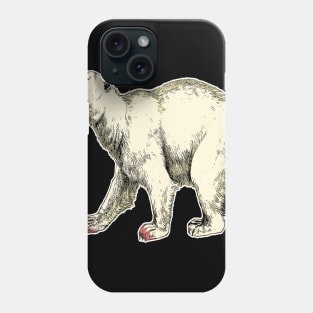 Arctic Polar Bear After Hunt Phone Case