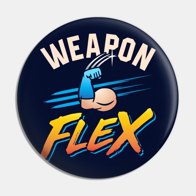 Weapon Flex Pin by brogressproject