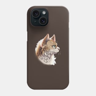 Golden Ticked British Longhair Side Portrait Phone Case