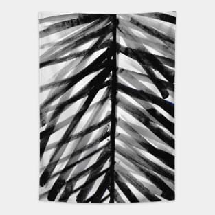 watercolor lines palm leaf 5 Tapestry