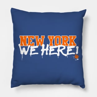 New York We Here! Pillow