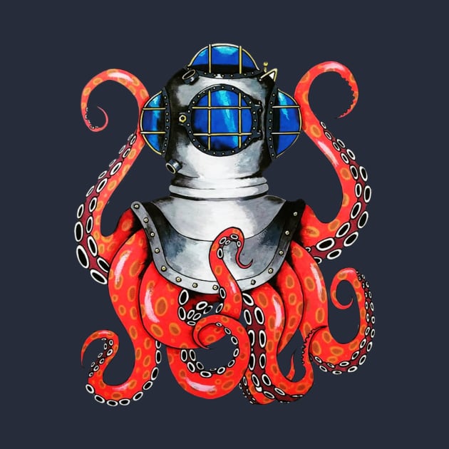 Octopus Alien by Kena Ring Arts