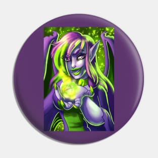 Jhudora the Dark Faerie Pin