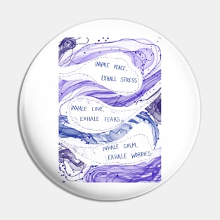 Meditation and mindfulness breathing resource Pin