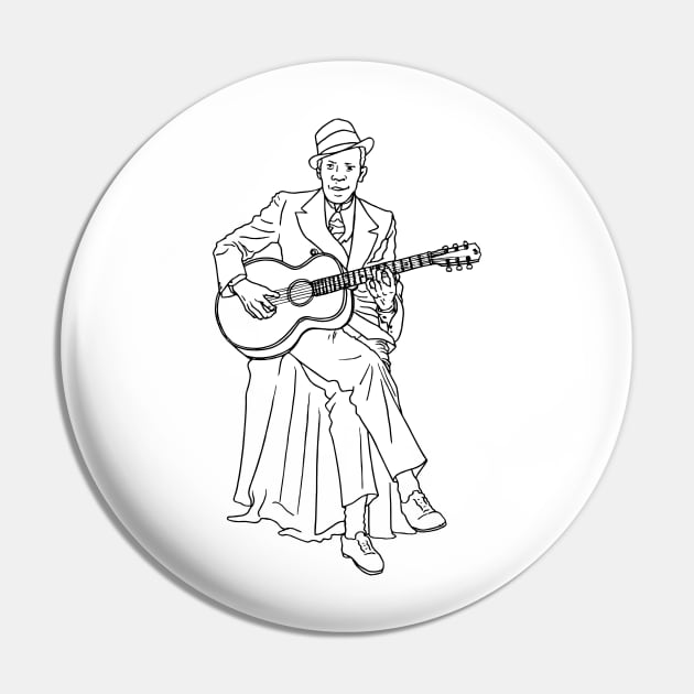 Robert Johnson Pin by TheCosmicTradingPost