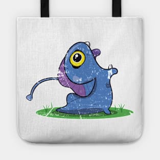 The Sea Beast blue monster Tote