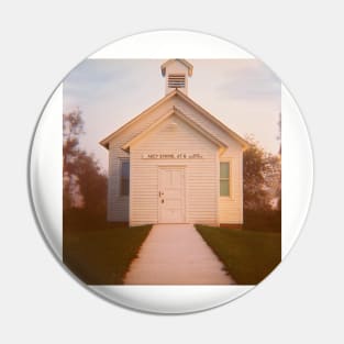 Wisconsin Rural Schoolhouse - Lomography Medium Format Diana F+ Pin