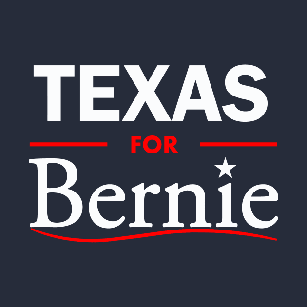 Texas for Bernie by ESDesign