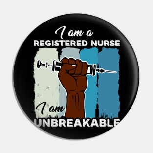 Phenomenal Black Nurse Pin