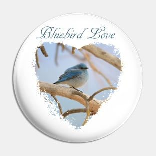 Bluebird Love Pin