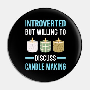 Introverted Candle Making Candles Pin