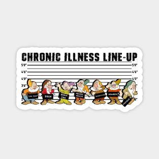 Spoonie Species: "Chronic Illness Lineup..." Magnet