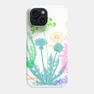 Bouquet of herbs Phone Case