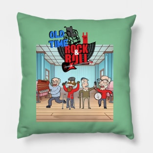 Old Time Rock N Roll Pillow