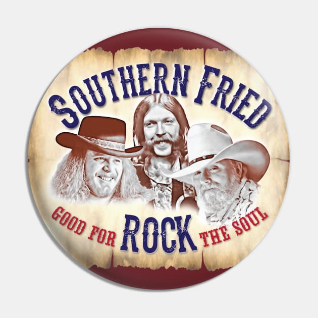 Southern Fried Rock Pin by armando1965