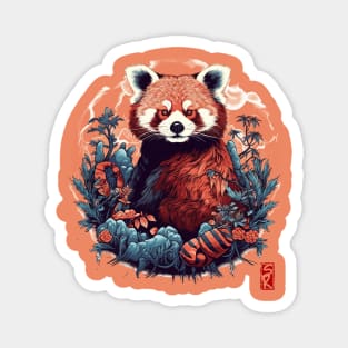 Red panda Magnet