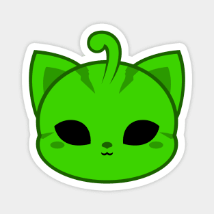 Cute Alien Cat Magnet