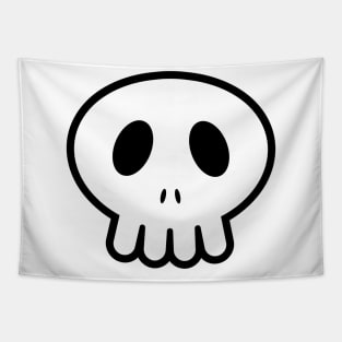 Halloween skull 2 Tapestry