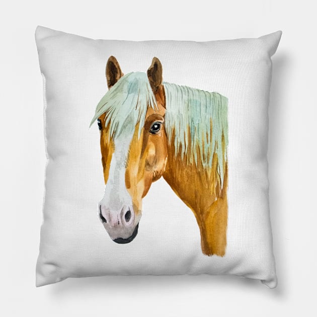 horse Pillow by VicaVeresk