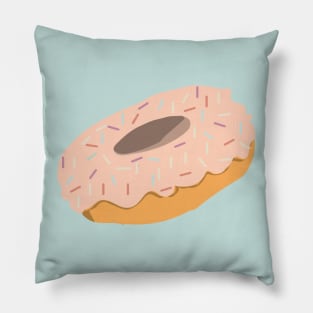 Sprinkled Donut Pillow