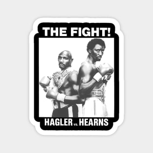 Hagler - Hearns BW Magnet