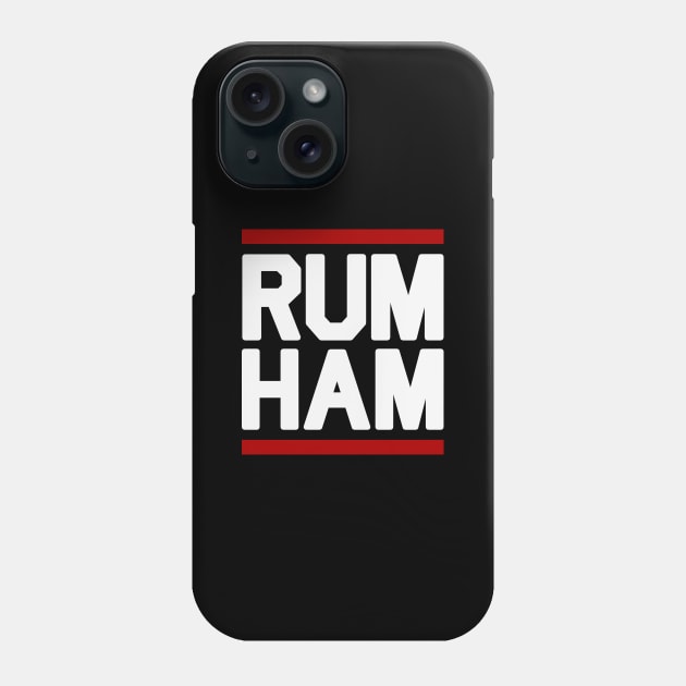 rum ham Phone Case by gatotkonco