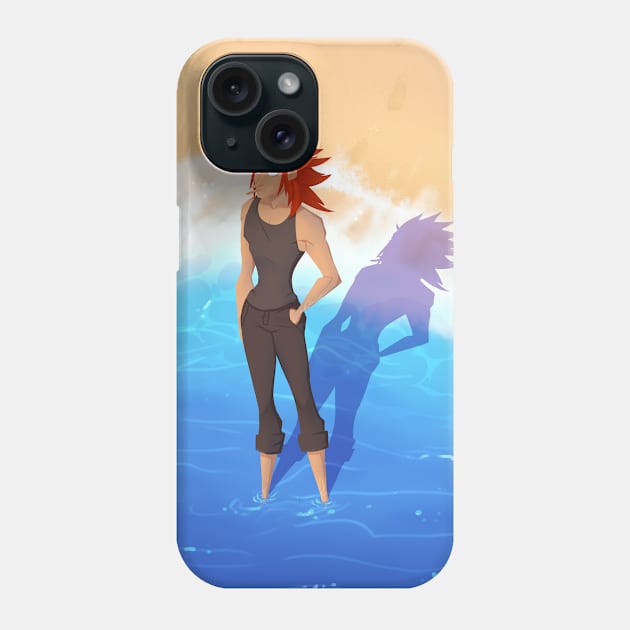 Lea at the beach Phone Case by VenaCoeurva