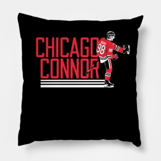 Connor Bedard Chicago Pillow