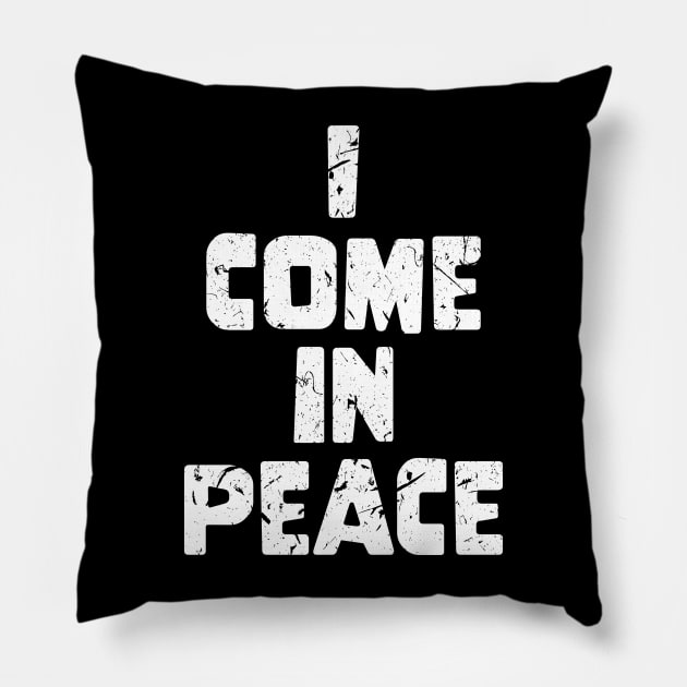 Galaxy Science Space Lover I Come In Peace Pillow by star trek fanart and more