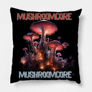 Mushroomcore Madness Pillow