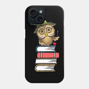 Owl Book Nerd Phone Case