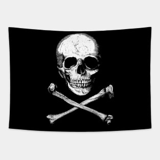 Skull And Crossbones Tapestry