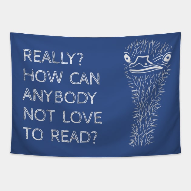 How Can You Not Love to Read? Tapestry by donovanh