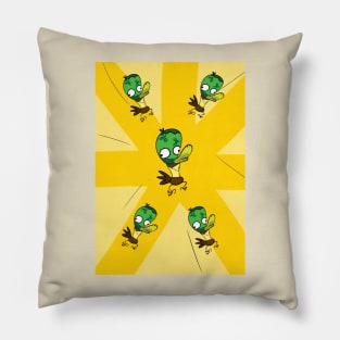 Cray Duck... Bam! (MJ No Way! collection) Pillow