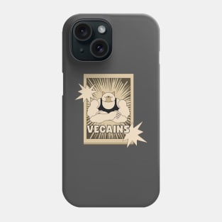 Vegains Strong Funny Vegan Power Pun Phone Case