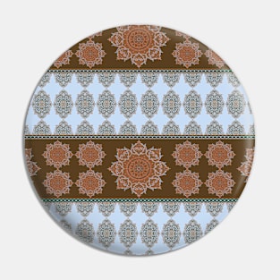 Arabesque Pattern (Decorative Border) Pin