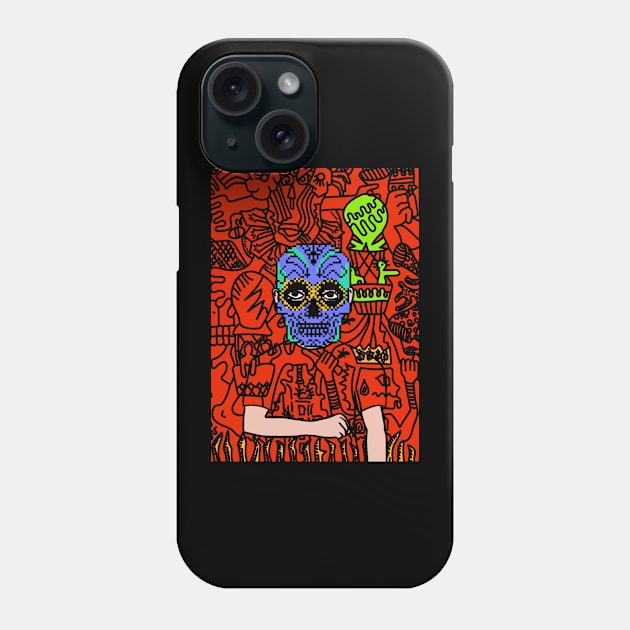 Unique C 3PO Pixel Art Male Character Tee Design Phone Case by Hashed Art