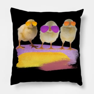 Cool Chicks Pillow