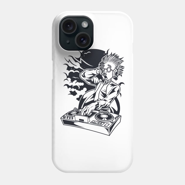 DJ Series: DJ Mad Scientist Phone Case by Jarecrow 