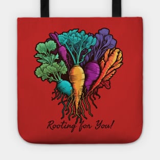 Rooting for You Root Vegetables Tote