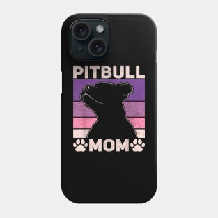 Pitbull Mom Mothers Day Women Dog Lover Pitbull Owner Dog Phone Case